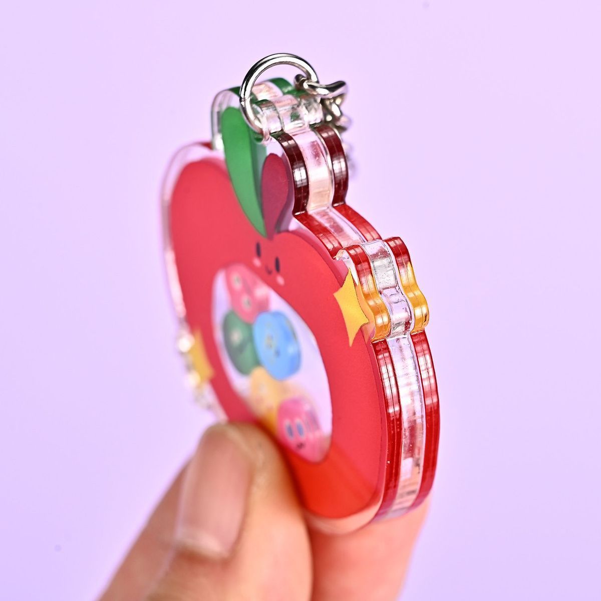 五月天苹果摇摇乐钥匙扣物料粉丝