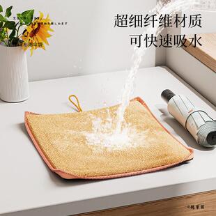 雨伞收纳袋擦玻璃遮阳出差折叠简约高级感吸水袋家用伞珊瑚绒伞带