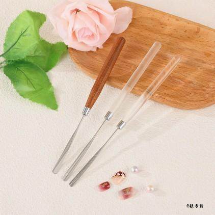 便携调色棒搅拌化妆师铲粉底液多功能通用原木柄美甲师美妆取胶棒,彩妆/香水/美妆工具,美甲工具,淘宝优惠券,粉丝福利购,淘宝优惠卷