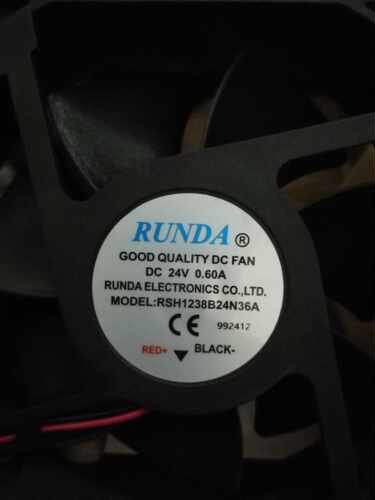 RUNDA润达RDH1238S24HH24V0.60A焊机风扇凯尔达原装风扇