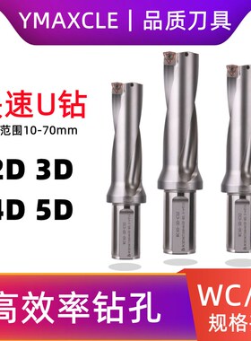 WC/SP数控快速U钻2D 3D 4D 5D 29 295 30 305 31暴力出水平底钻