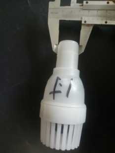 水泵配件塑料软管接头抽水泵底阀止回水阀过滤单向底阀莲蓬头25MM