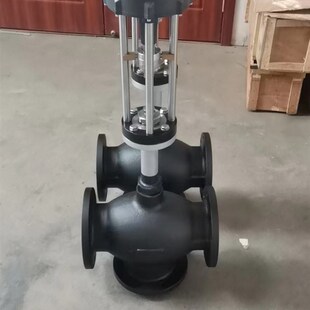 电动导热油三通阀 智能一体式