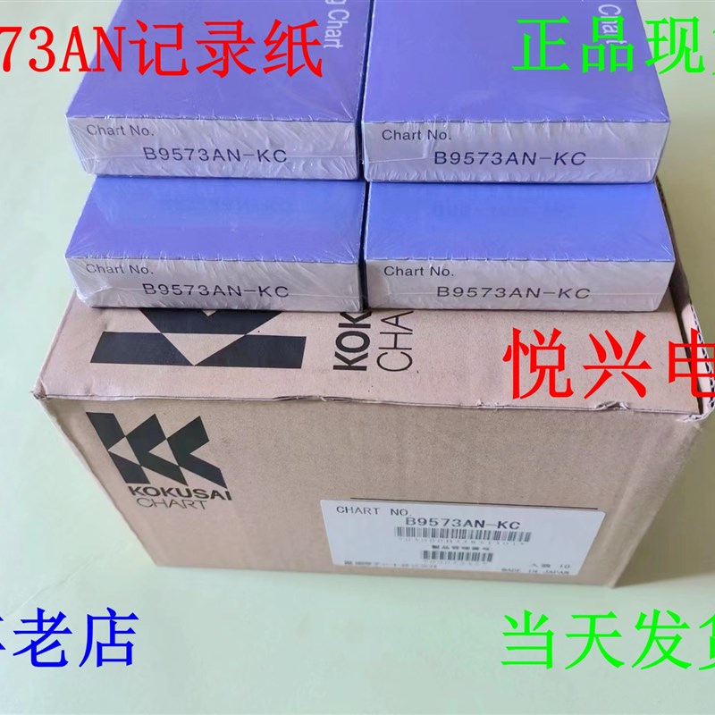 日本横河记录纸B9573AN打印纸YOKOGAWA原装进口记录纸B9573AN-KC