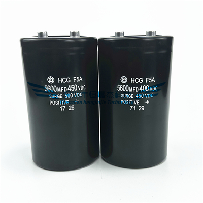 全新原装450V5600UF 日立HCG F5A 电解电容 400VDC5600MFD变频器