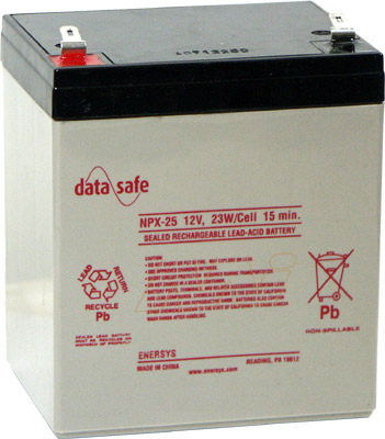 正品data safe NPX-25T NPX-25 NPX-25TFR 12V23W应急电源蓄电池