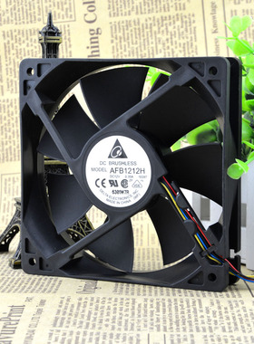 原装台达 AFB1212H 12V 0.35A 12CM 12025 机箱 电源 散热风扇