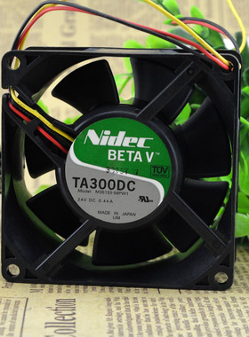 NIDEC 8CM 8038 24V0.44A M35133-58PW1 大风量 变频器散热风扇