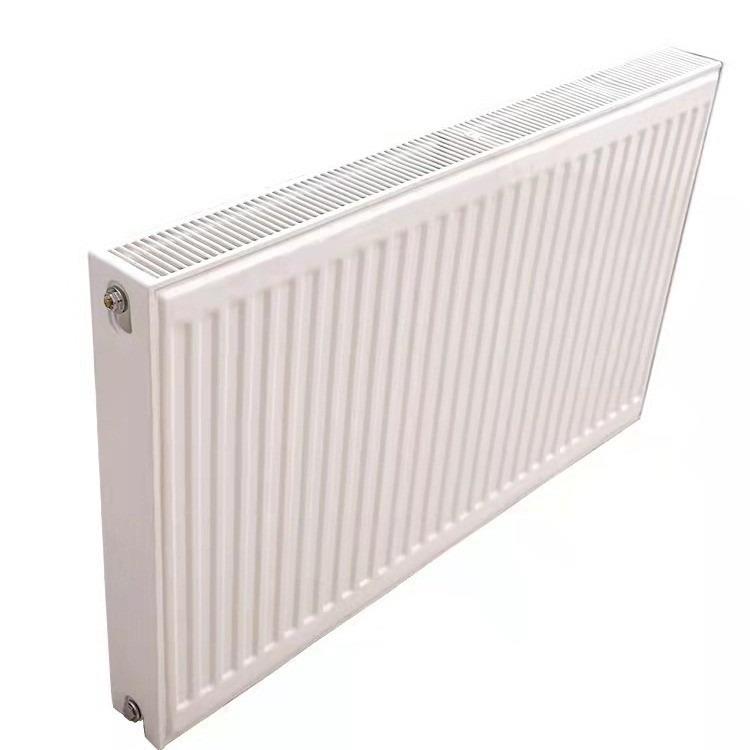 钢制大水道暖气片GB22双板散热器壁挂式钢制板式家用水暖散热器