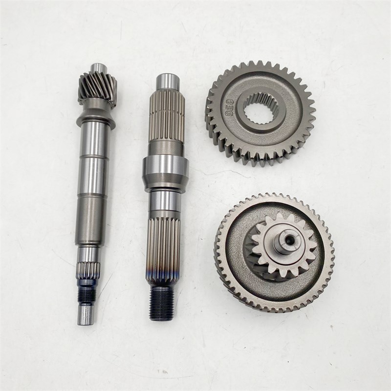 巧格i125套齿新福喜AS新巡鹰旭鹰赛鹰后传动箱齿轮轴尾牙后轮轴承