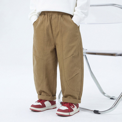 【悠悠童话】男童春季休闲裤初春长裤儿童炸街痞帅风小孩春装裤子