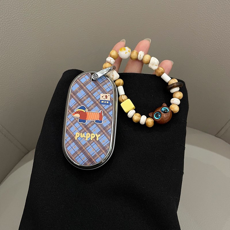 2024款e300l钥匙套glc300l车c260l壳c200l扣glc260新glb220女