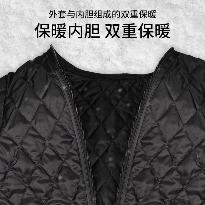 骑行服男摩托车冬季 防寒 保暖四季防水连体机车服男防摔骑士套装