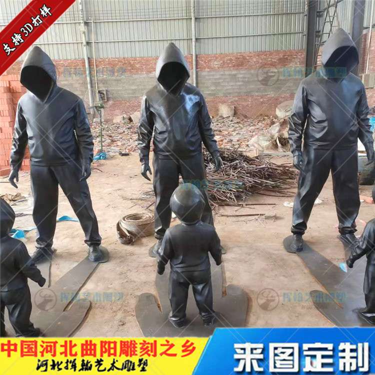 大型景观园林铸铜雕塑人物铜雕塑名人铜像创意玻璃钢雕塑落地摆件
