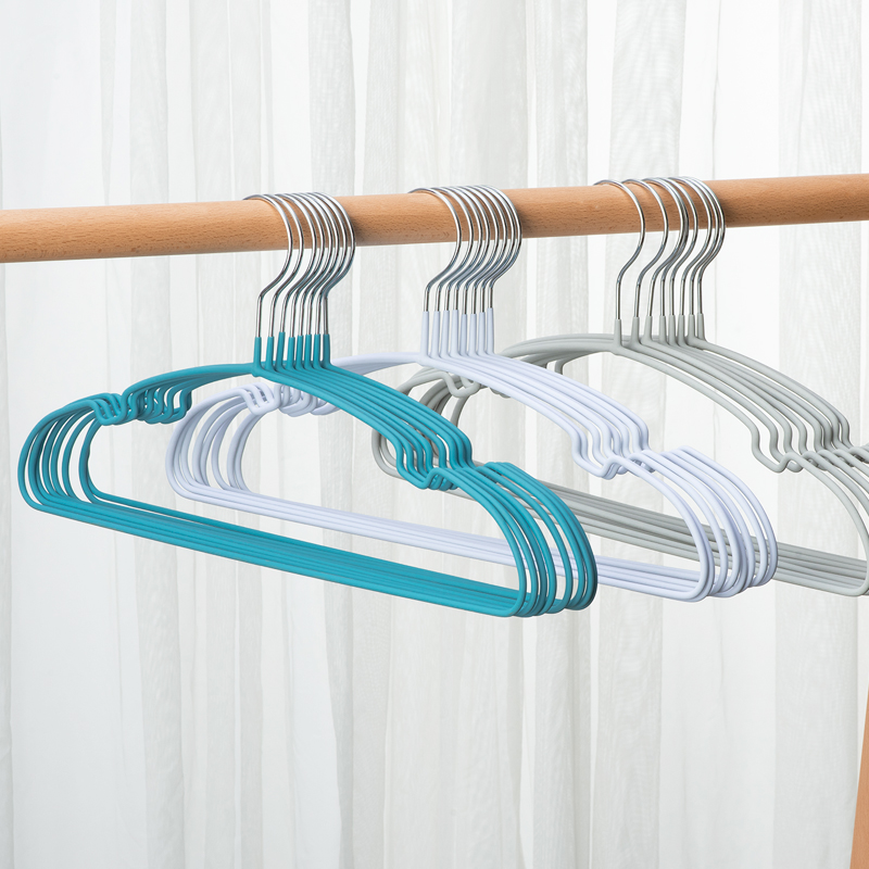 家用衣架防滑防肩角晾衣架磨砂省空间收纳整理师衣挂衣架
