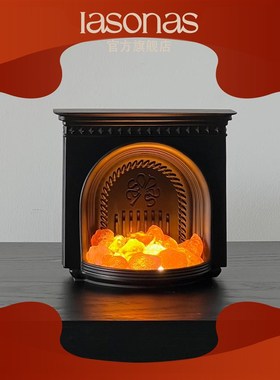 iasonas同分异构壁炉晶石香薰礼盒艺术家居摆件氛围灯女生日礼物