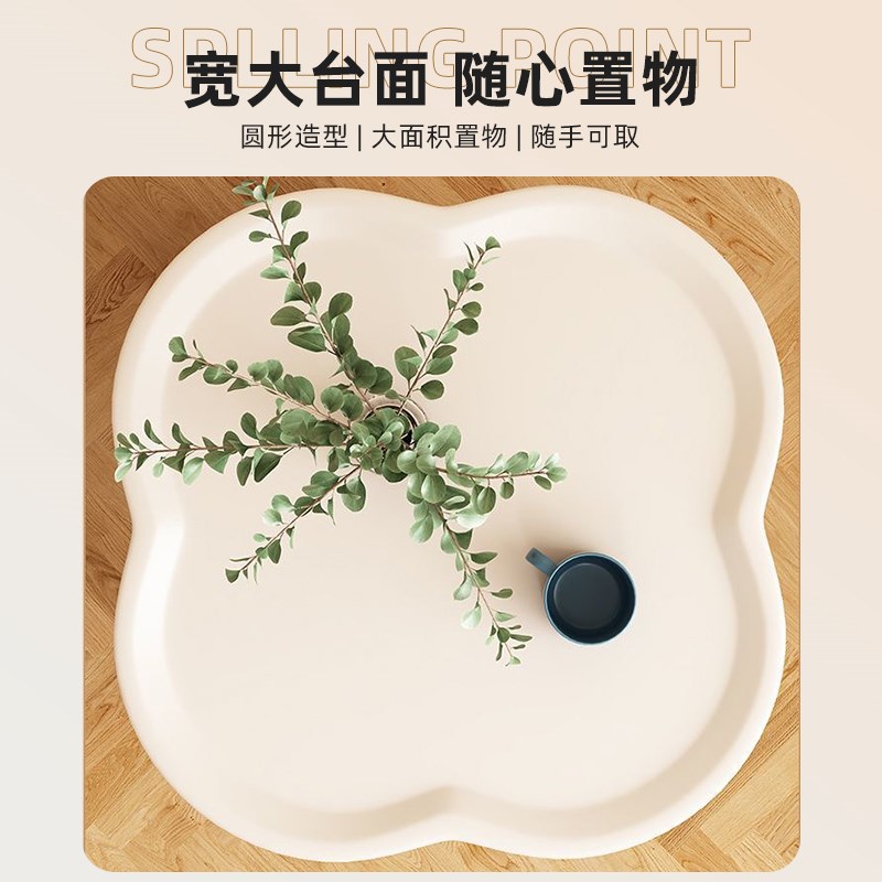 沙发边几家用可移动茶几置物架卧室床头桌子中古迷你小户型侧边柜