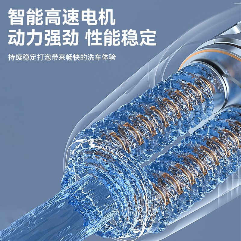 洗车喷壶电动泡沫壶汽车家用手持高压增压水枪pa壶打喷泡沫机神器