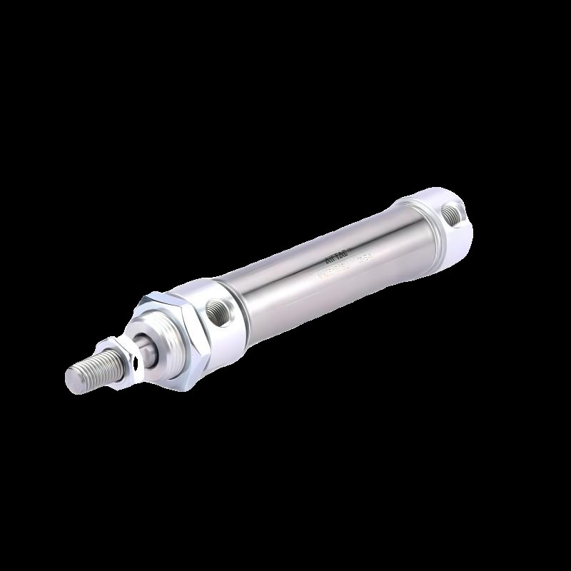 亚德客不锈钢迷你气缸MA16/20/25/32/40X10/25/50/100/200/500 SU