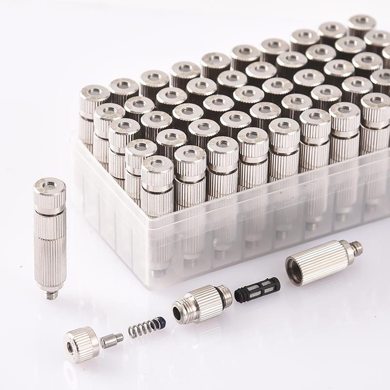 纺织厂加湿器压雾化喷头超细喷雾喷嘴工地除尘养殖消毒TW3010