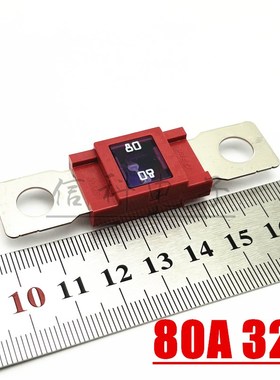 进口日本精工PEC大号螺栓连接式汽车保险丝片SBFW-K-3102 32V 80A