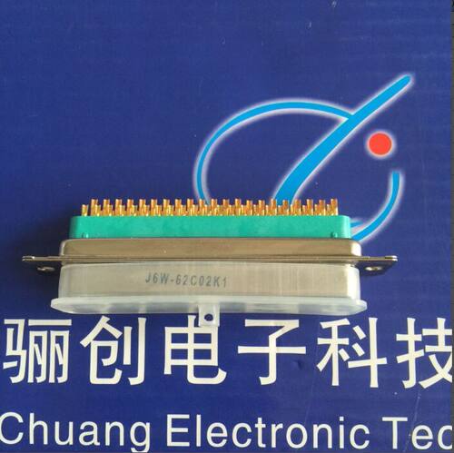 J6W系列矩形连接器J6W-62C02K1接插件航空插头