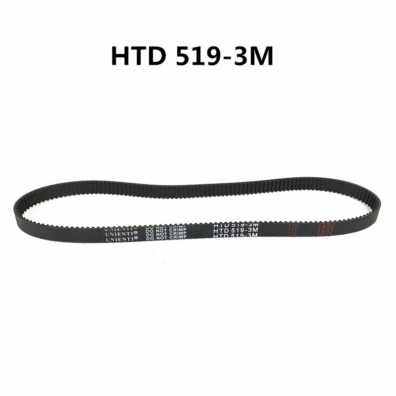 进口同步带HTD3M-519鲜奶打蛋机和面搅拌机搅肉机皮带日本UNIENTI