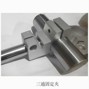 铝合金T型异形三通十字固定夹支架支柱连接件T形接头管夹不锈钢管