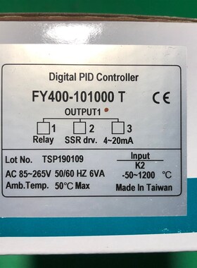 TAIE台仪温控器FY400-101000高精度温度控制FY400-102000 10100B