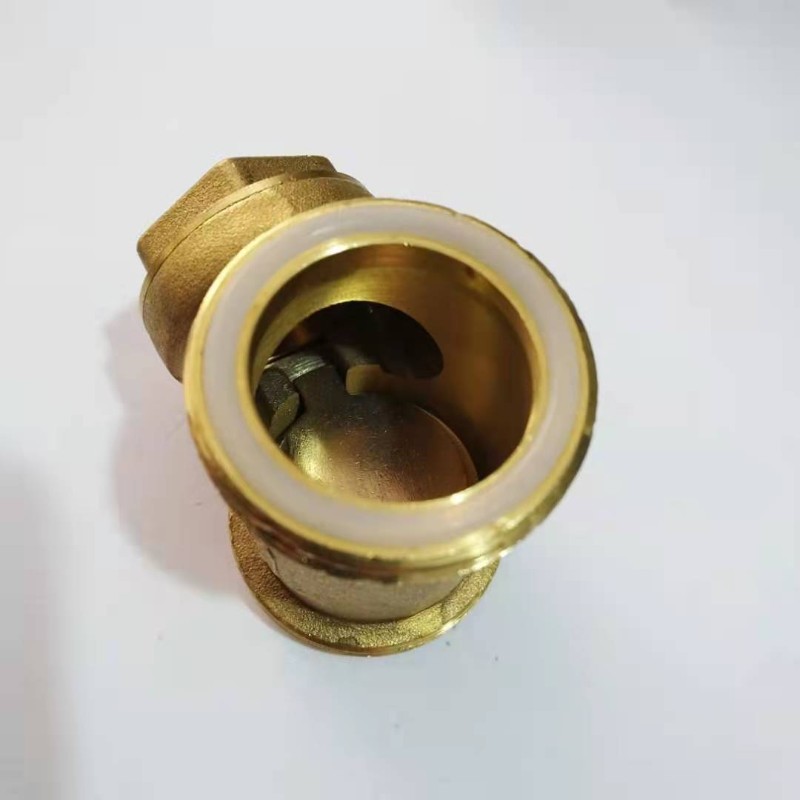 ppr黄铜卧式止回阀单向阀双活接水管热熔止逆阀