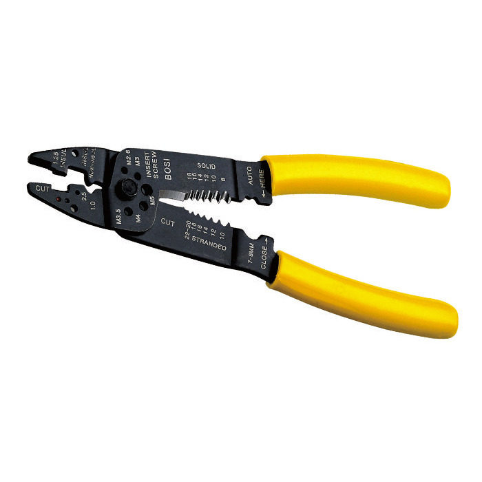 波斯工具多用压接剥线钳电线剥线钳剥皮钳 压接钳压线钳BS442103,童装/婴儿装/亲子装,儿童装饰手表,淘宝优惠券,粉丝福利购,淘宝优惠卷
