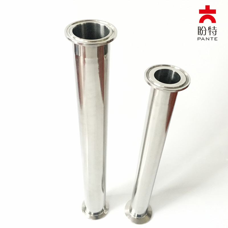 盼特304不锈钢快装直管卡箍式快速连接管子直通卡盘卡扣端头热卖