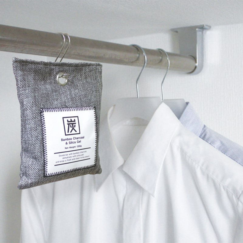 日本竹炭包除味剂家用衣柜鞋子去味除湿除鞋臭去异味防霉宿舍神器