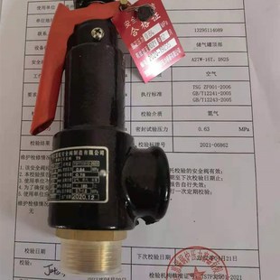 带第三方检测报告 校验完毕A27W 弹簧式 丝扣 安全阀(包含阀门)