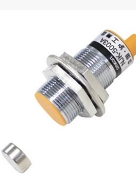 沪工M18接近开关3线NPN常开常闭PNP霍尔感应传感器NJK-5003C A B