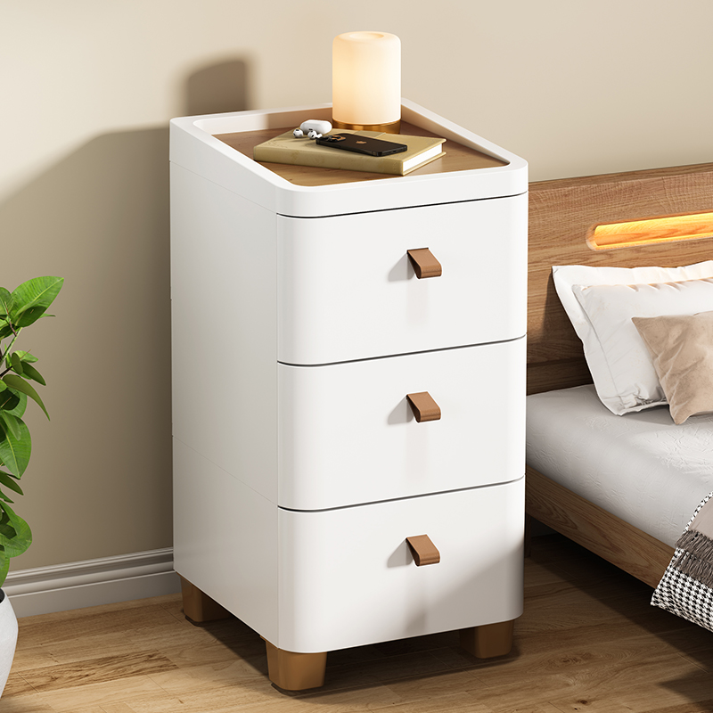 小型床头柜简约现代卧室床边柜简易超窄置物架边柜夹缝储物柜