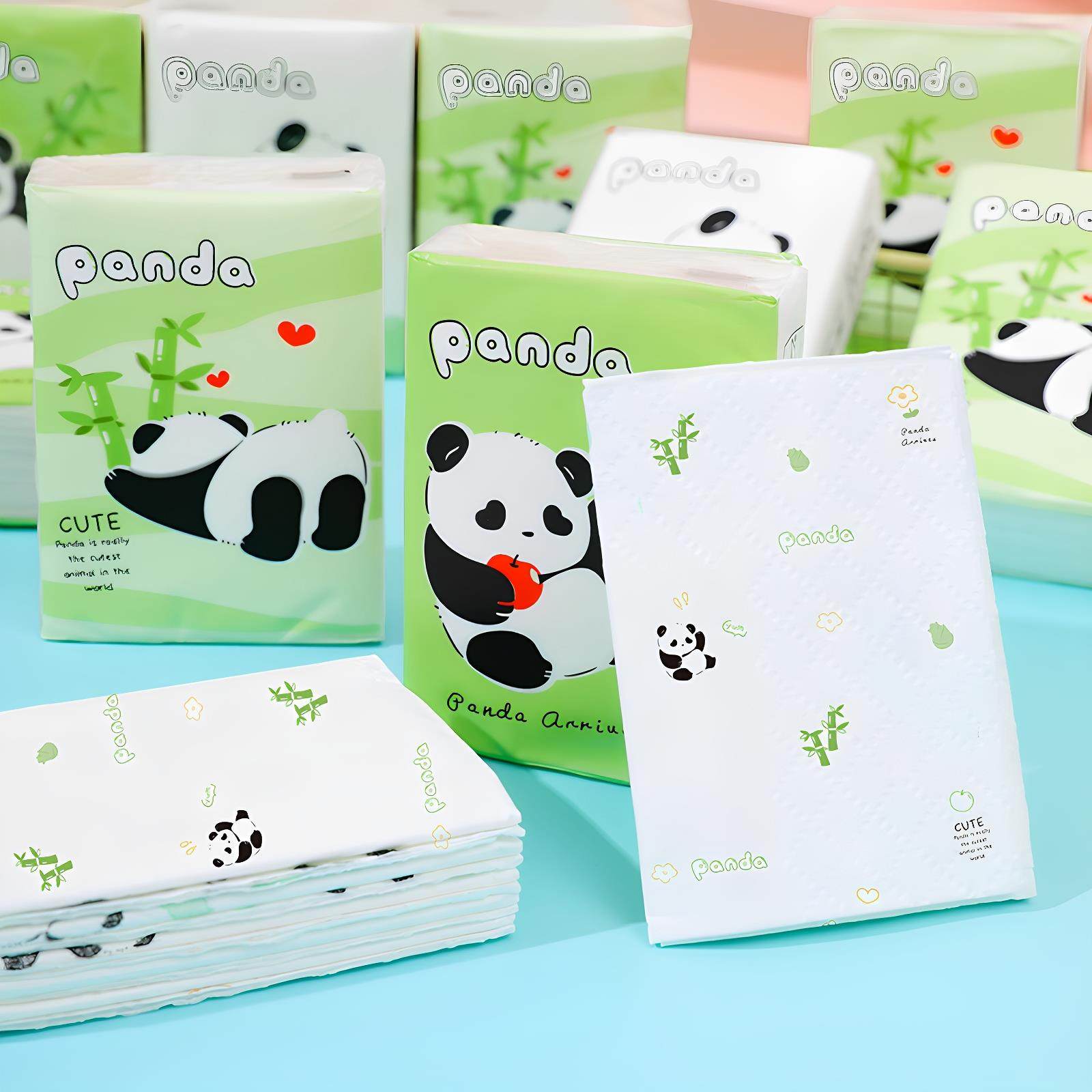 【品牌正品】手帕纸熊猫带图案纸巾学生便携小包纸儿童上学面巾餐,洗护清洁剂/卫生巾/纸/香薰,手帕纸,淘宝优惠券,粉丝福利购,淘宝优惠卷