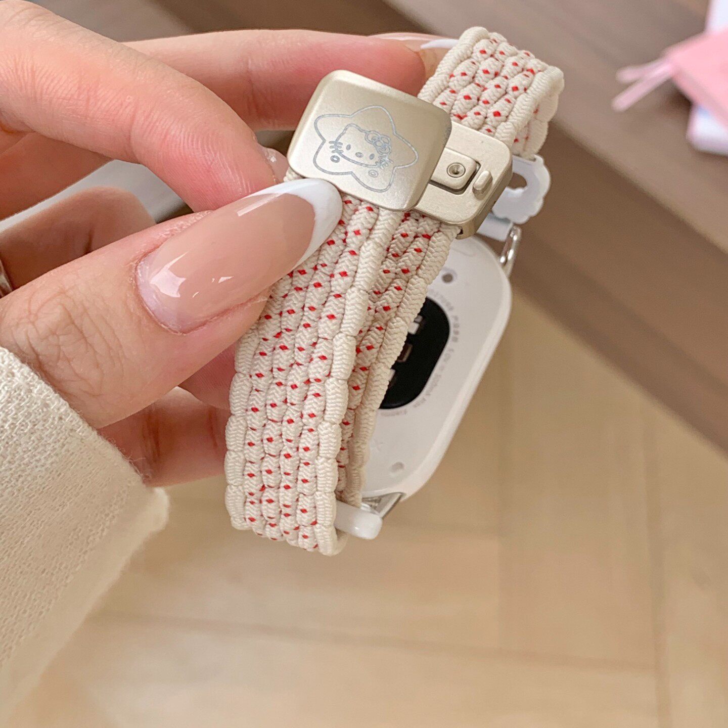 美派适用小米手环10表带9腕带8手表带NFC版新款7智能运动6磁吸5编织4男女生3替换八九代透气尼龙高级通用配件