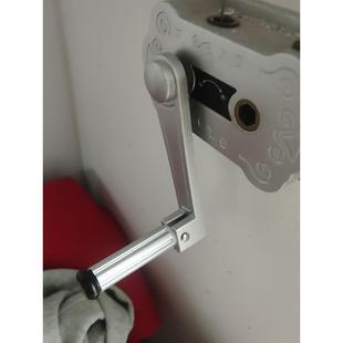 晾衣架 抓挂衣架单孔衣服架手柄摇把自动绞肉机搅菜碎菜器手摇式