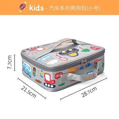 韩国联扣卡通保温饭盒包便当包防水手拎包袋学生大号手提包加厚