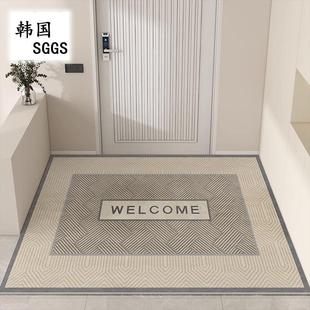 耐脏免洗进门玄关垫子家用门口防滑垫家用门垫 韩国入户门地垫新款