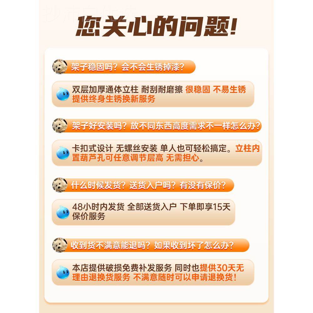 PPZ家用货架置物多阳台架储物间地下室杂物收纳架超层市仓库简易