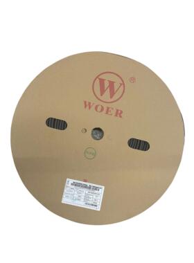 高阻燃V0级汽车线束用热缩套管 新能源汽车橙色热缩管加厚系列黑