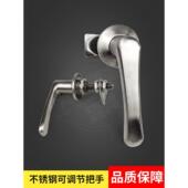 304不锈钢旋转密封门把手Bs 602自动化设备门把手可调不锈钢门把