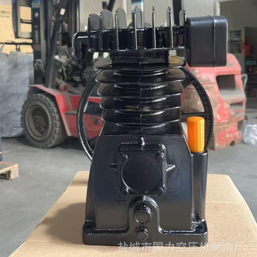 厂家直销大丰大1065空压机泵头活塞皮带式适配1.5KW电机价格