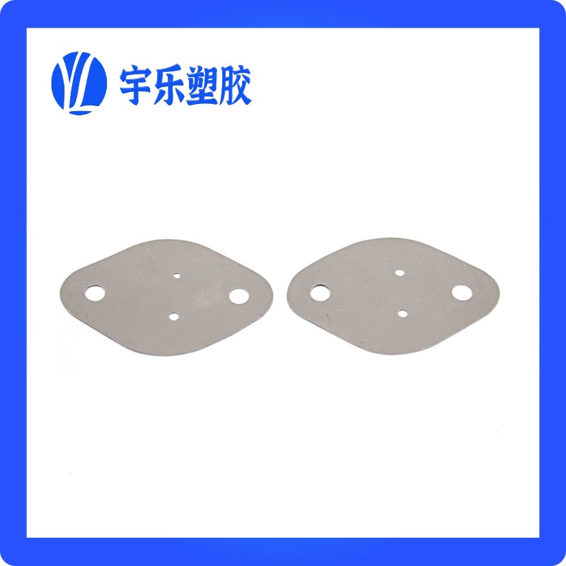 TO-3 TO-66矽胶片 绝缘散热贴片软硅胶中间含纤维绝缘片 椭圆形