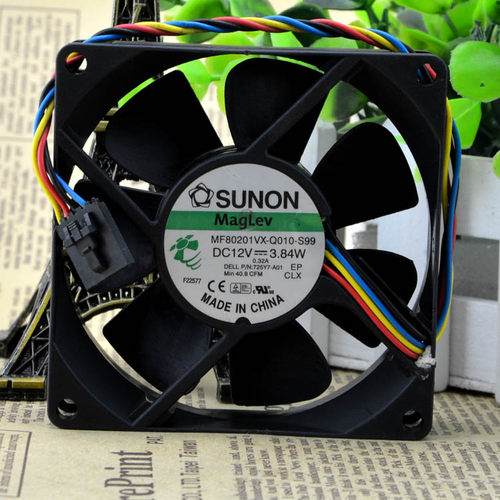 正品台骏风扇 TAJUN MF80201VX-Q010-S99 8020 12V 3.84W 4线 8CM