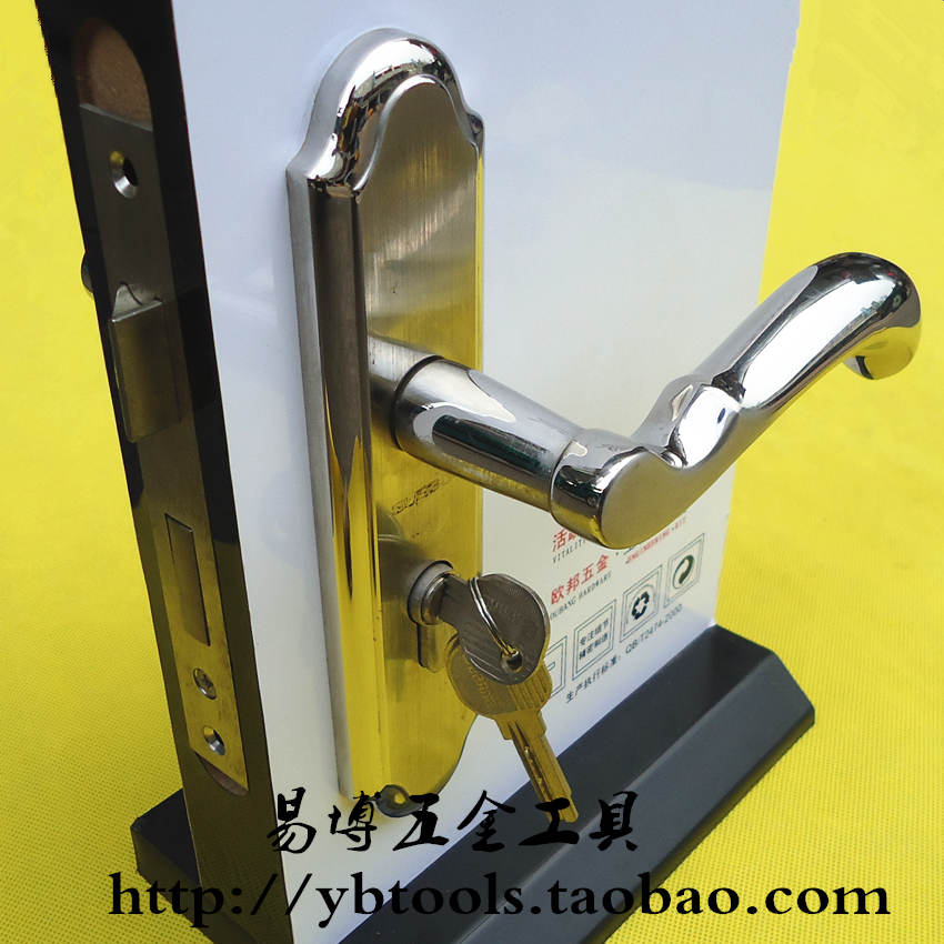 欧邦卧室门锁 室内木门锁 304不锈钢房门锁具 欧式门锁 左右通用