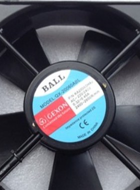 全新GEXON QX-20060ABL P/N.KA20060HA AC-220/240V 0.32-0.45A