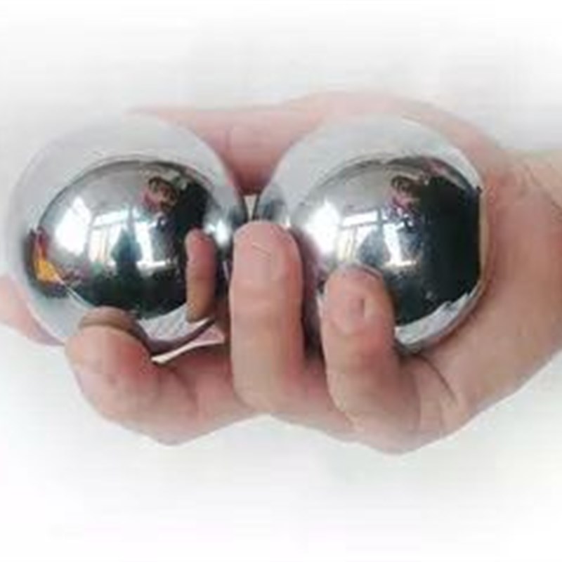 现货钢球63.5mm试验钢珠 健身保健球 1000克 轴承钢球包邮